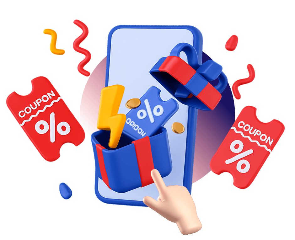 กดรับ e-Coupon และใช้งานได้ง่ายขึ้น